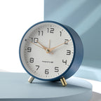 Modern Metal Desk Alarm Clock – Minimalist Home Style