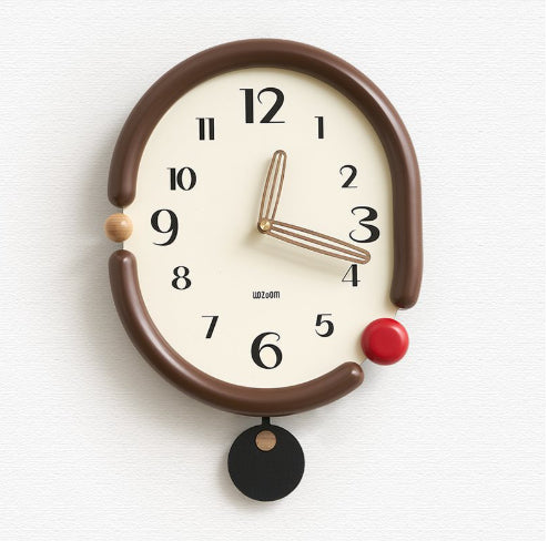Noogni™ Minimalist Punch-Free Wall Clock - Noogni
