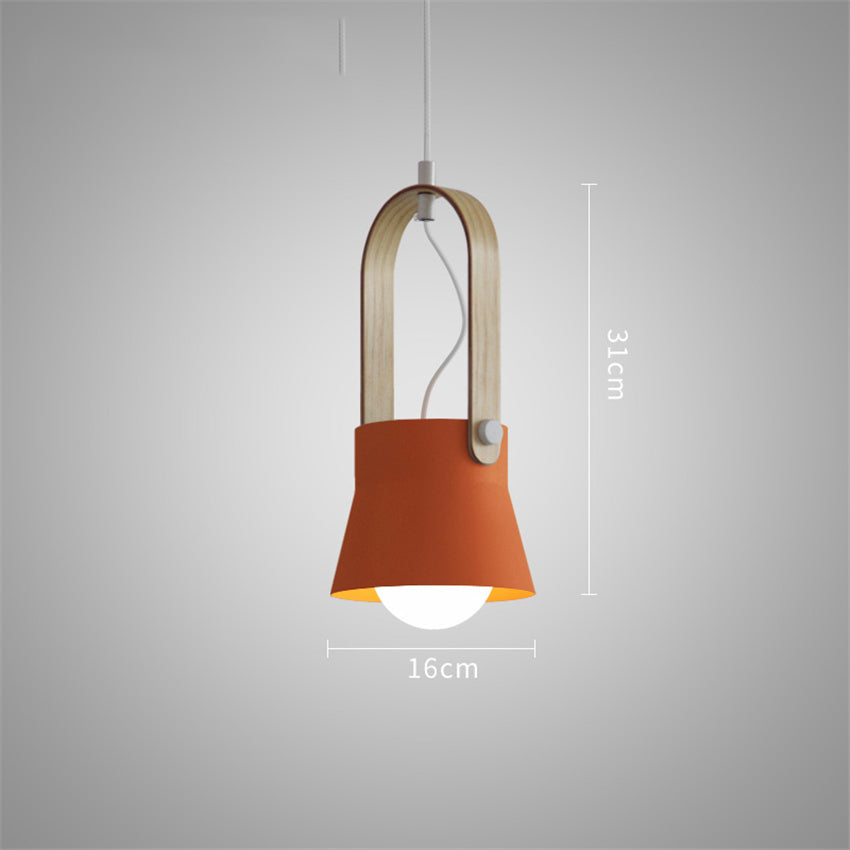 Nordic Loft LED Iron Pendant Light Industrial Retro E27 Hanging Lamp