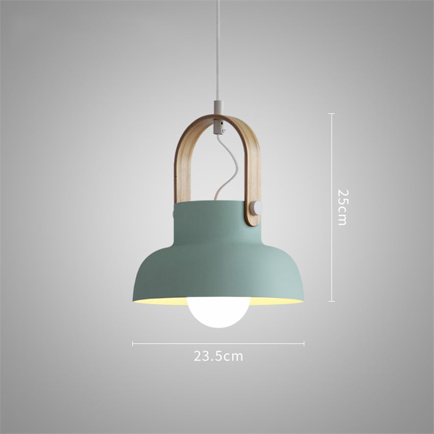 Nordic Loft LED Iron Pendant Light Industrial Retro E27 Hanging Lamp