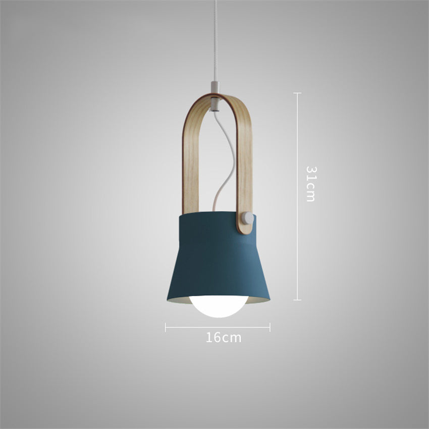 Nordic Loft LED Iron Pendant Light Industrial Retro E27 Hanging Lamp