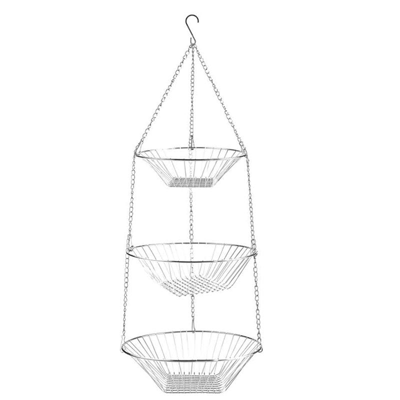 Foldable Hanging Fruit and Vegetable Storage Basket