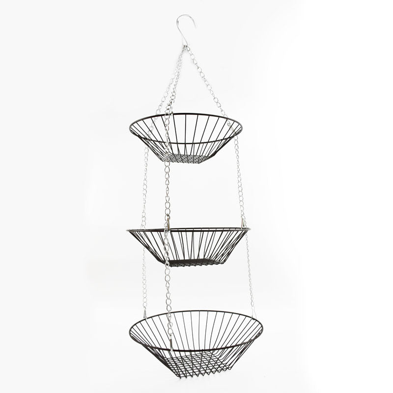 Foldable Hanging Fruit and Vegetable Storage Basket