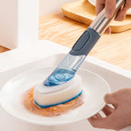 Multifunctional Dish Brush with Soap Dispenser and Long Handle