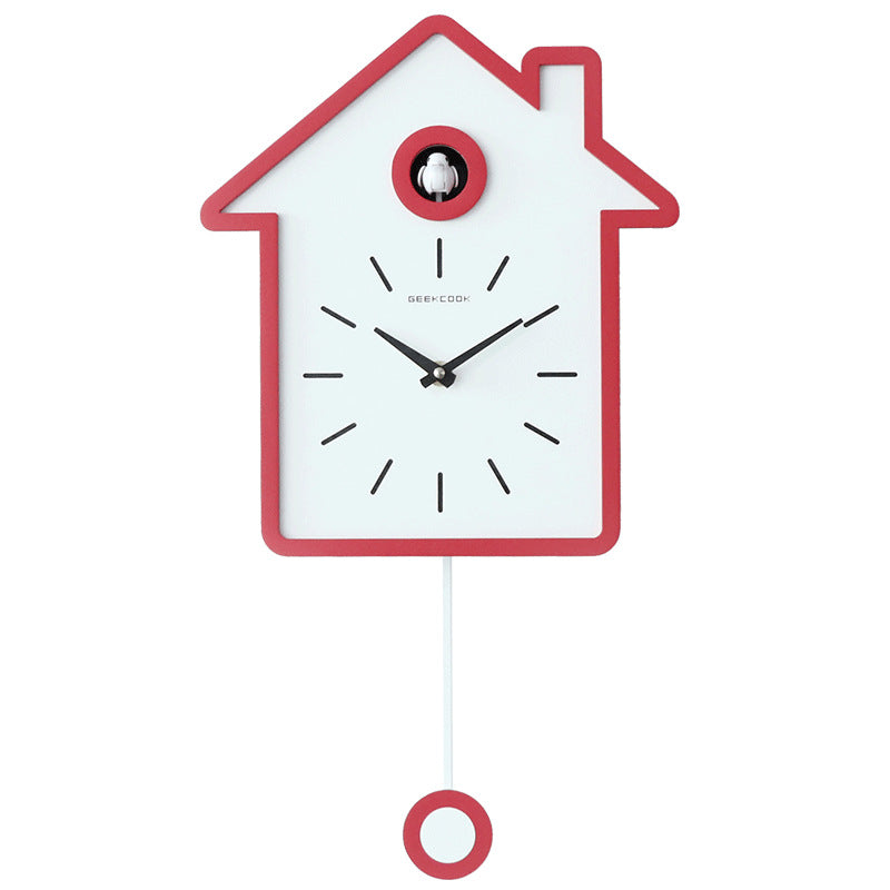 Noogni™ Modern Minimalist Cuckoo Wall Clock - Noogni