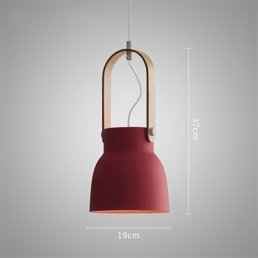 Nordic Loft LED Iron Pendant Light Industrial Retro E27 Hanging Lamp