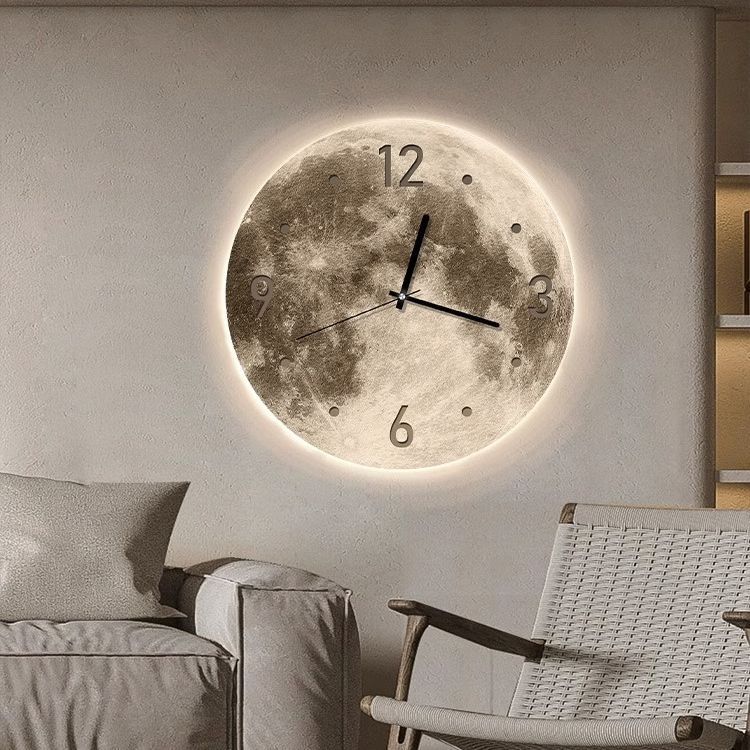 Modern Decorative Wall Clock for Living Room and Home