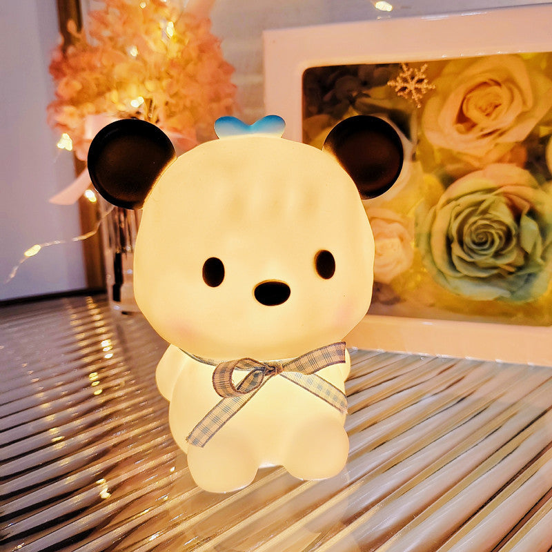 Cute Cartoon LED Night Lamp Toy for Kids