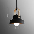 Nordic Loft LED Iron Pendant Light Industrial Retro E27 Hanging Lamp