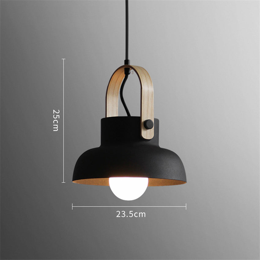 Nordic Loft LED Iron Pendant Light Industrial Retro E27 Hanging Lamp