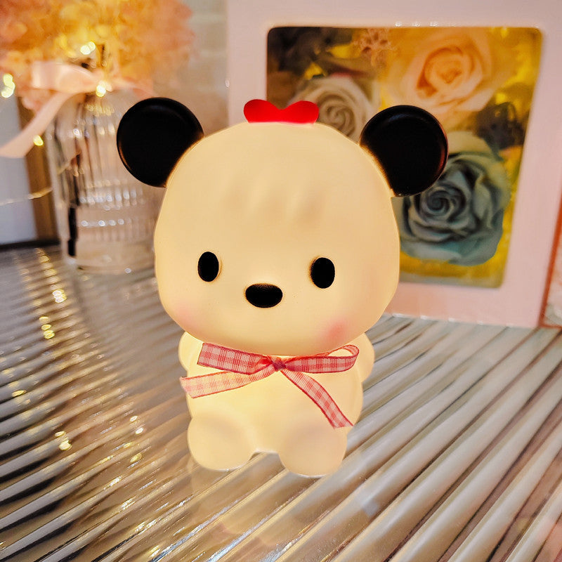 Cute Cartoon LED Night Lamp Toy for Kids