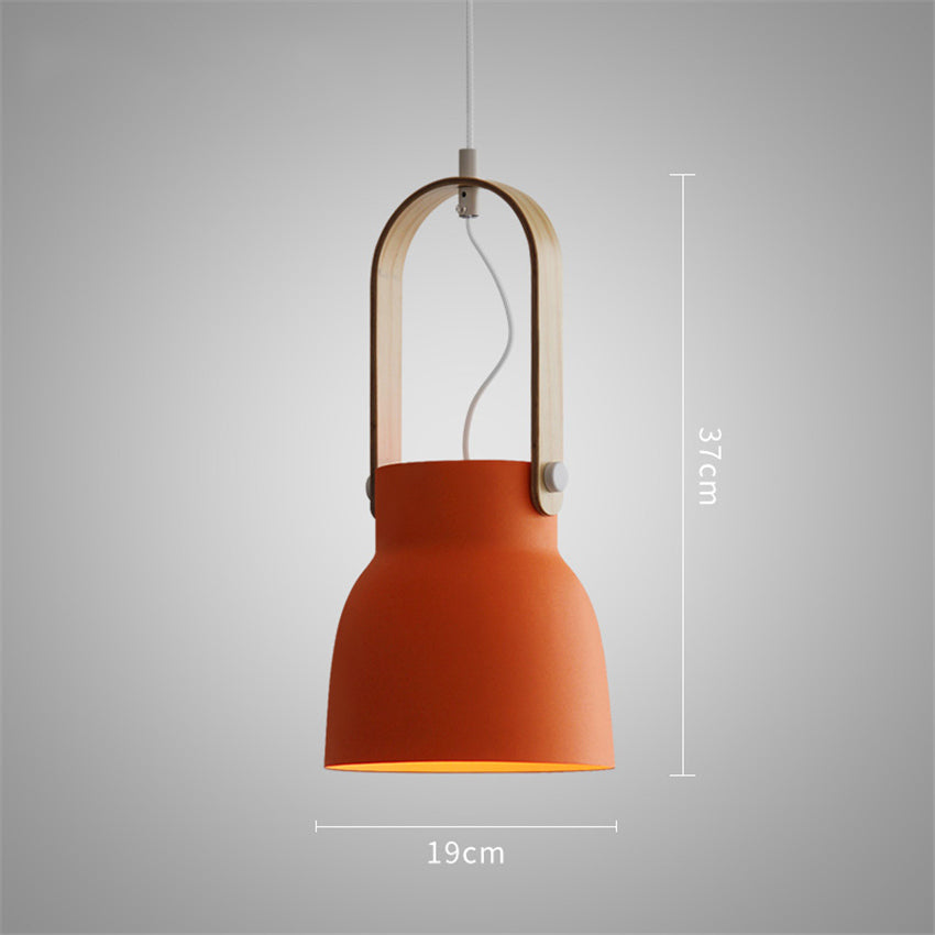 Nordic Loft LED Iron Pendant Light Industrial Retro E27 Hanging Lamp
