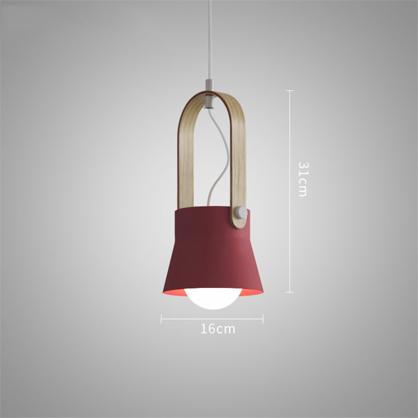 Nordic Loft LED Iron Pendant Light Industrial Retro E27 Hanging Lamp