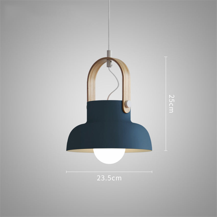 Nordic Loft LED Iron Pendant Light Industrial Retro E27 Hanging Lamp
