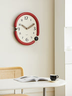 Noogni™ Minimalist Punch-Free Wall Clock - Noogni