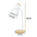 Nordic LED Desk Lamp with Adjustable Brightness and USB Power