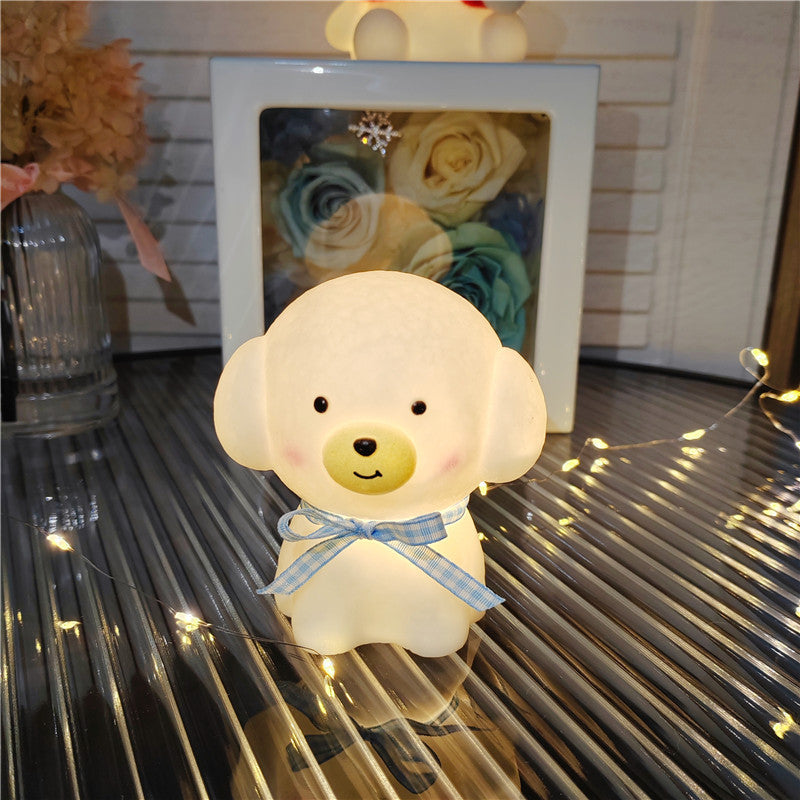 Cute Cartoon LED Night Lamp Toy for Kids
