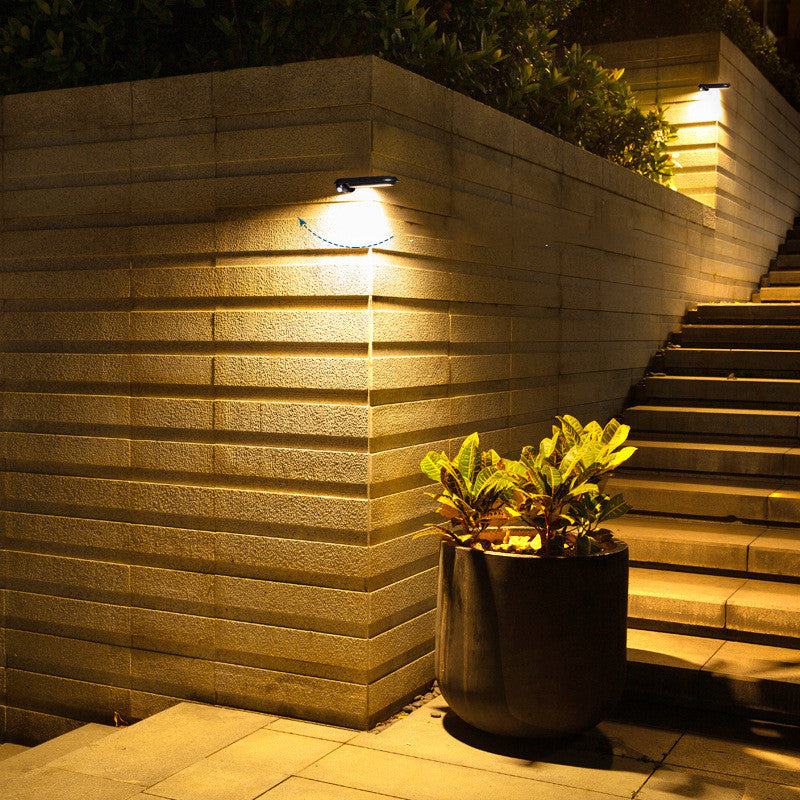 Solar Motion Sensor LED Outdoor Wall Light IP65