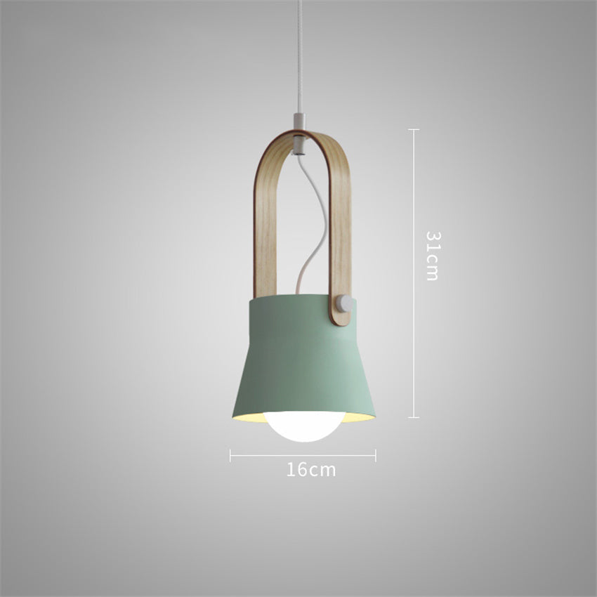 Nordic Loft LED Iron Pendant Light Industrial Retro E27 Hanging Lamp