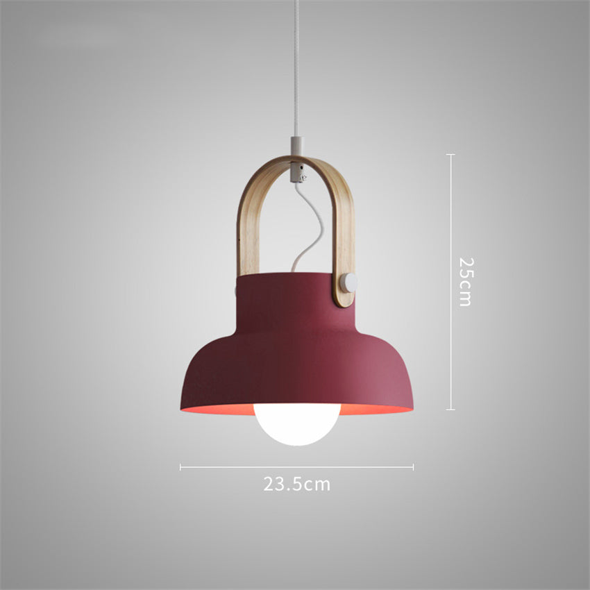 Nordic Loft LED Iron Pendant Light Industrial Retro E27 Hanging Lamp