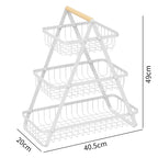 Multi-Functional Kitchen Fruit and Vegetable Storage Rack