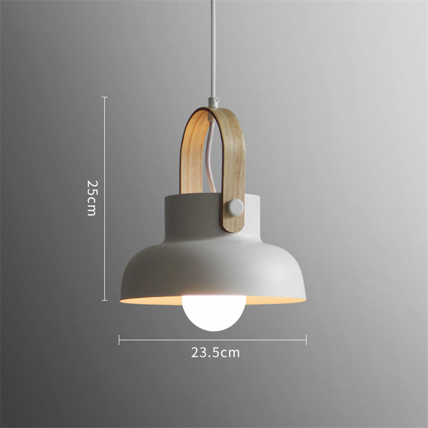 Nordic Loft LED Iron Pendant Light Industrial Retro E27 Hanging Lamp