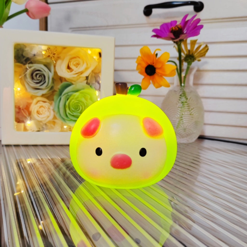 Cute Cartoon LED Night Lamp Toy for Kids