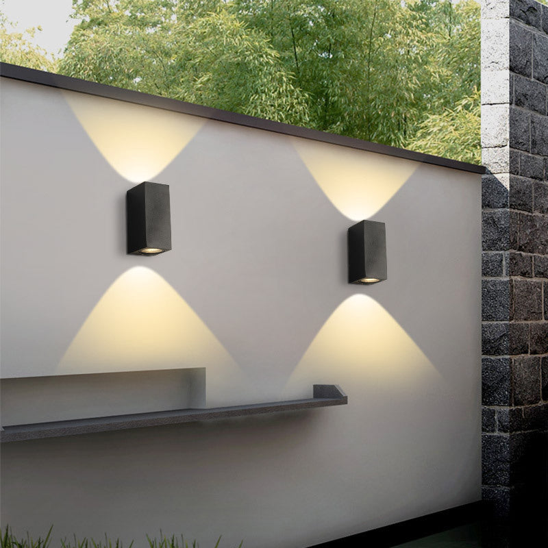 Outdoor Waterproof Up & Down LED Wall Light