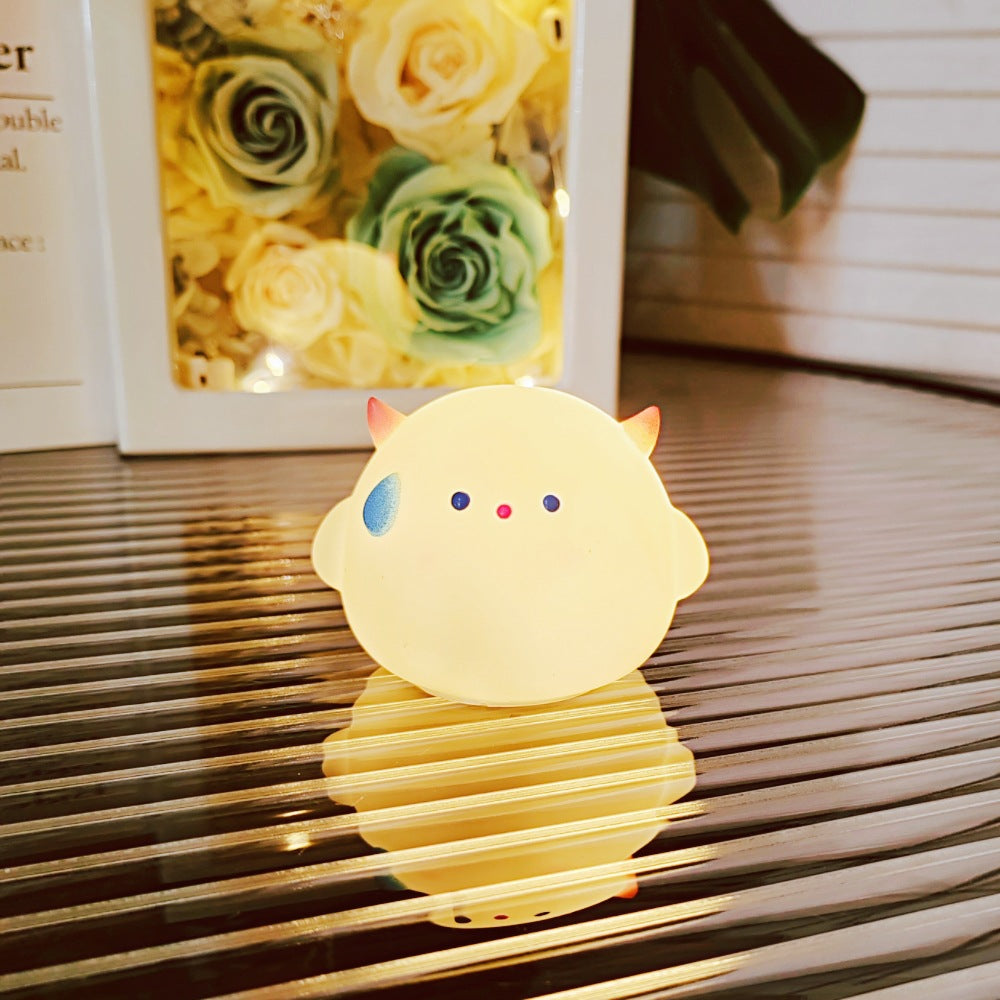 Cute Cartoon LED Night Lamp Toy for Kids