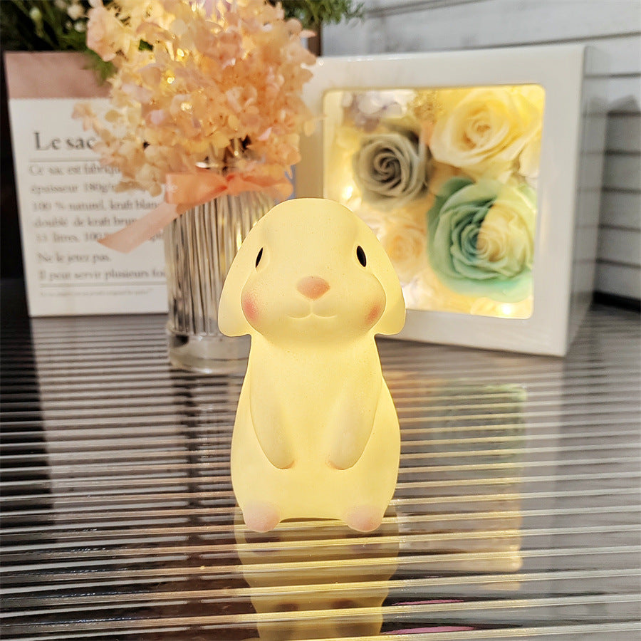Cute Cartoon LED Night Lamp Toy for Kids