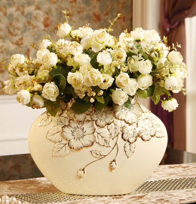 Noogni™ Luxury Ceramic Table Flower Vase - Noogni