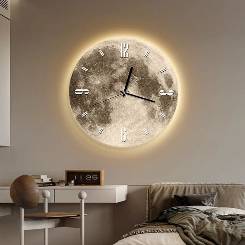 Modern Decorative Wall Clock for Living Room and Home