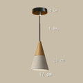 Loft Industrial Cement Pendant Light Nordic Style