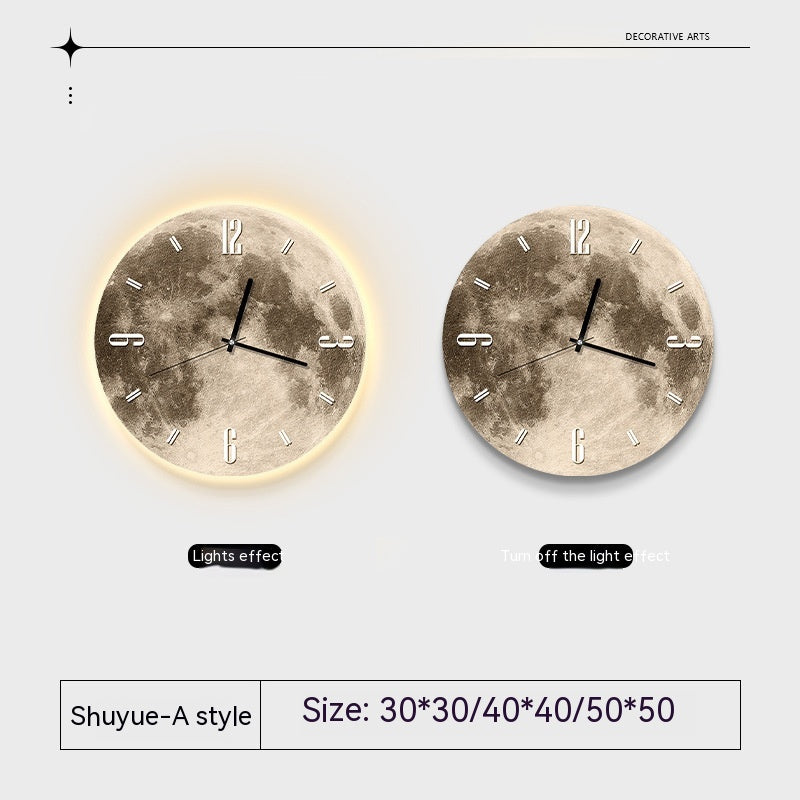 Modern Decorative Wall Clock for Living Room and Home