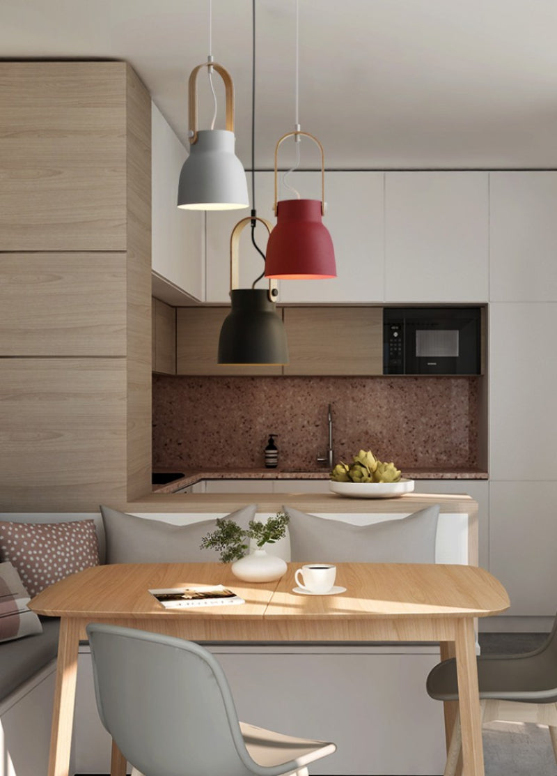 Nordic Loft LED Iron Pendant Light Industrial Retro E27 Hanging Lamp