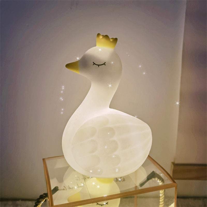 Cute Cartoon LED Night Lamp Toy for Kids