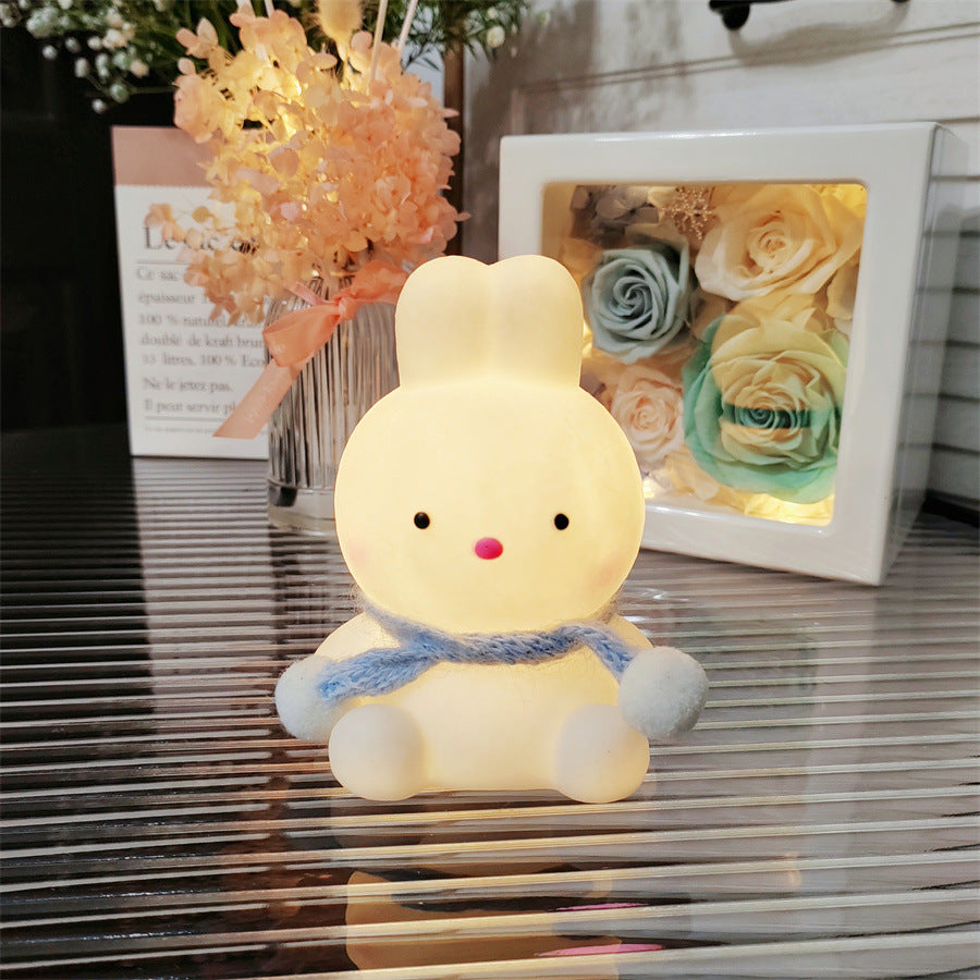 Cute Cartoon LED Night Lamp Toy for Kids