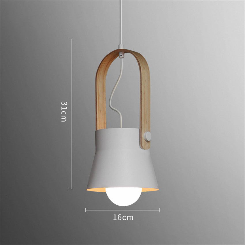 Nordic Loft LED Iron Pendant Light Industrial Retro E27 Hanging Lamp