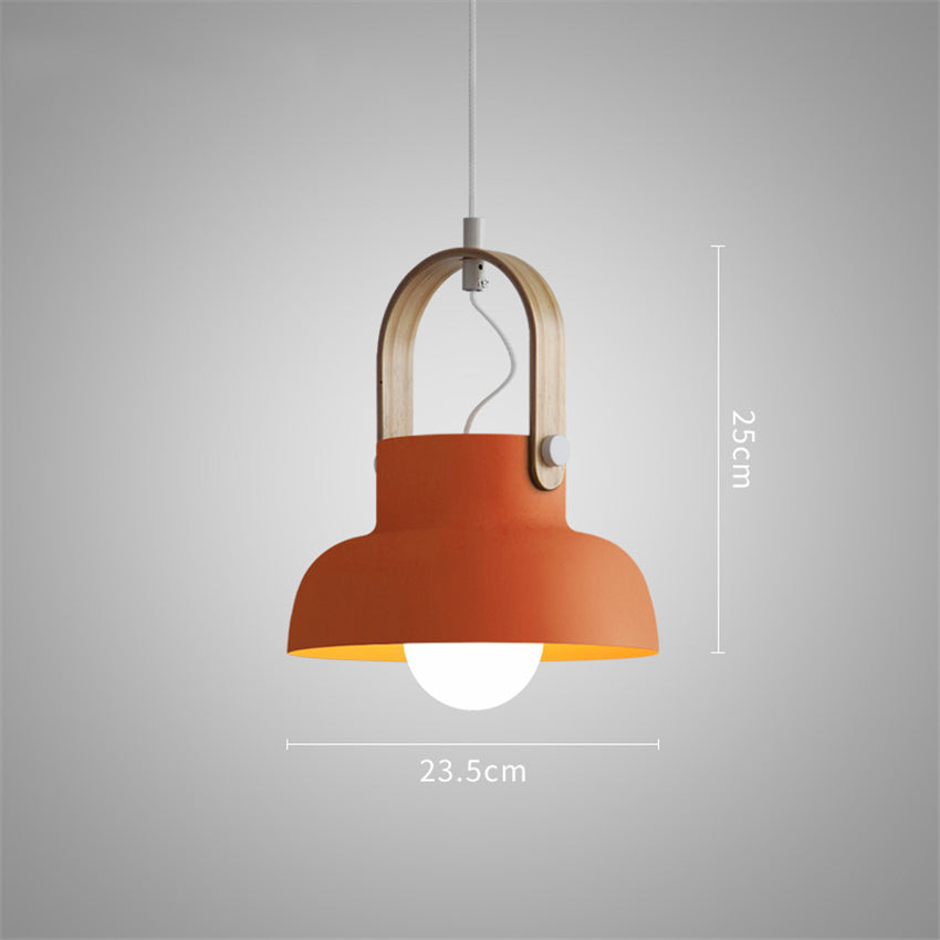 Nordic Loft LED Iron Pendant Light Industrial Retro E27 Hanging Lamp