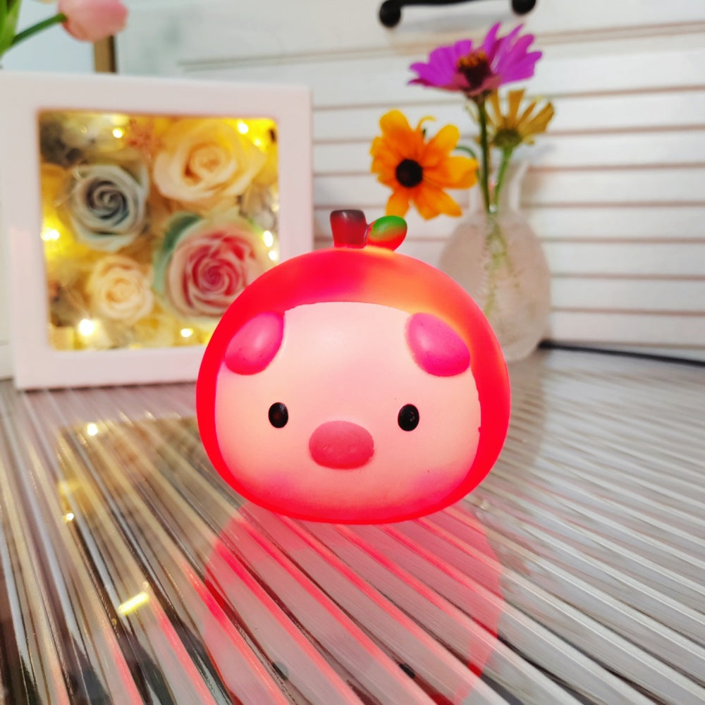 Cute Cartoon LED Night Lamp Toy for Kids