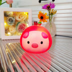 Cute Cartoon LED Night Lamp Toy for Kids