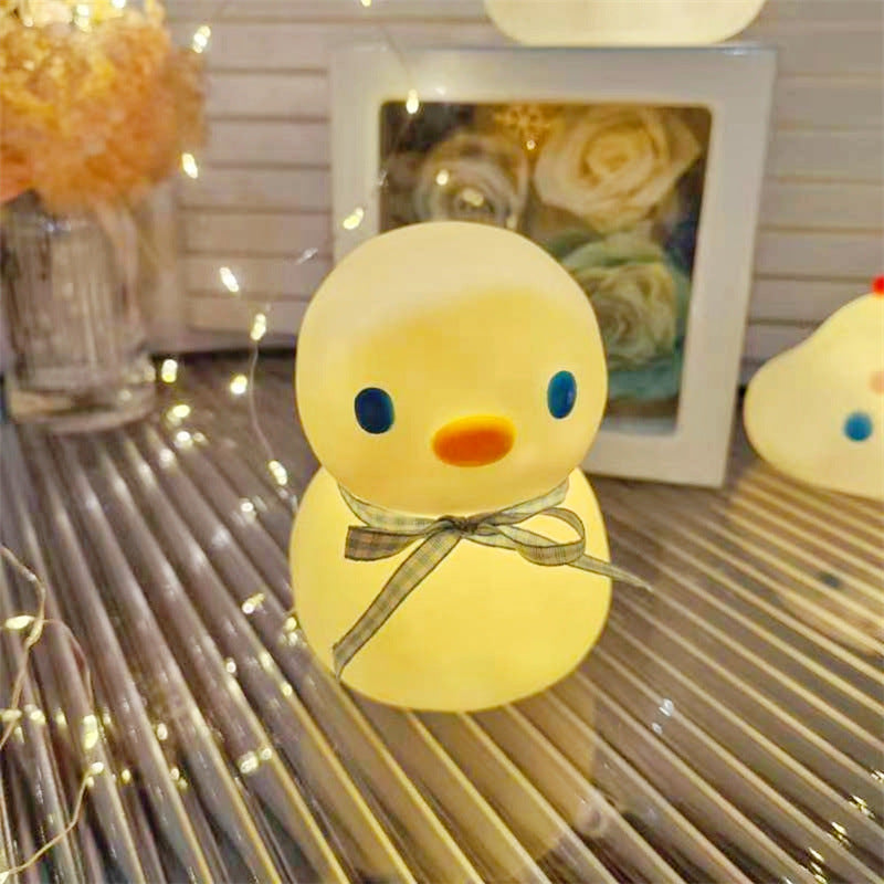 Cute Cartoon LED Night Lamp Toy for Kids