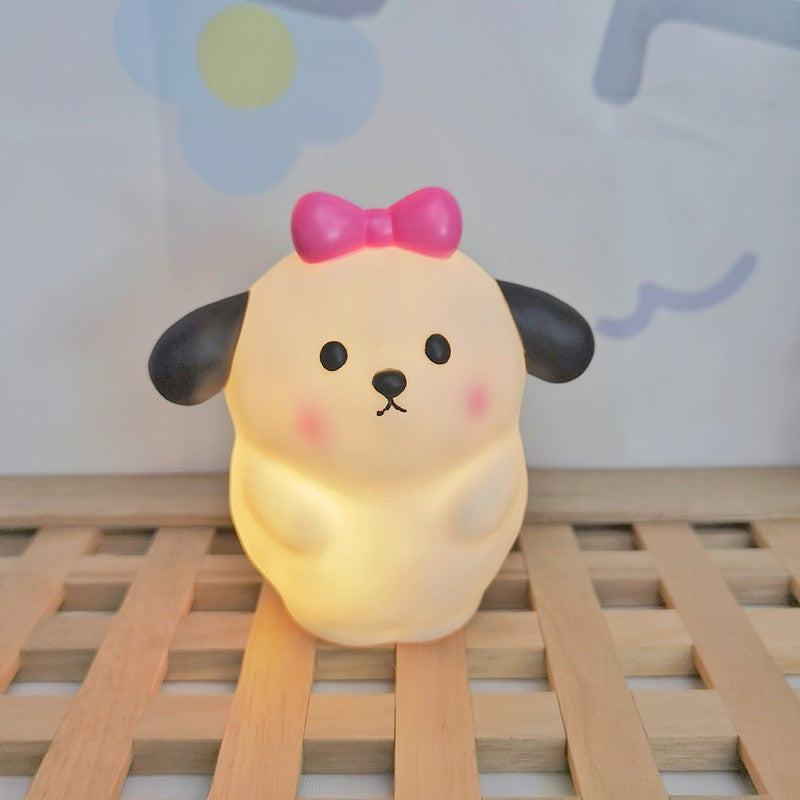 Cute Cartoon LED Night Lamp Toy for Kids
