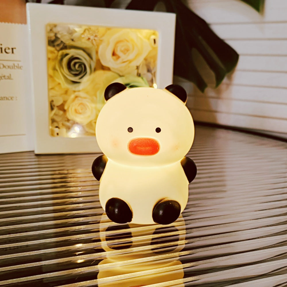 Cute Cartoon LED Night Lamp Toy for Kids