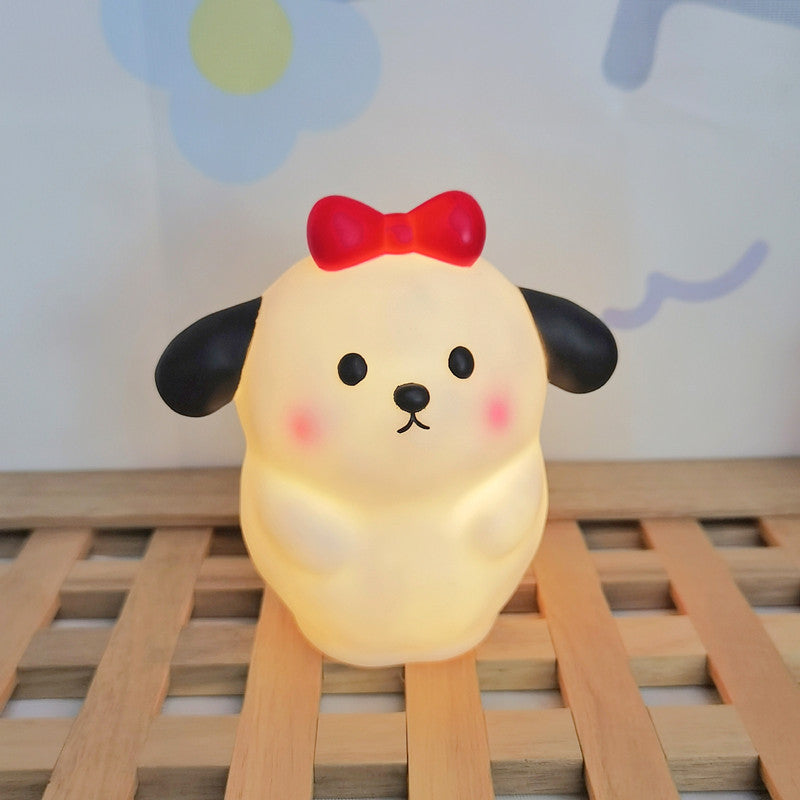 Cute Cartoon LED Night Lamp Toy for Kids