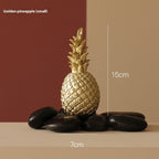 Nordic Modern Pineapple Resin Decorative Ornament for Home