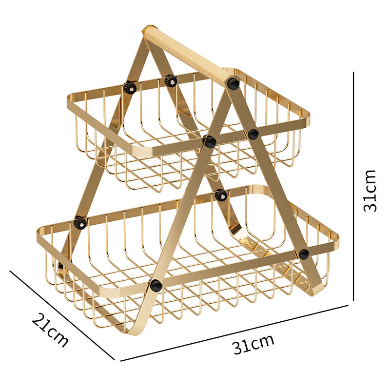 Multi-Functional Kitchen Fruit and Vegetable Storage Rack
