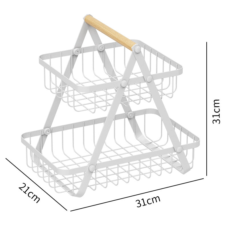Multi-Functional Kitchen Fruit and Vegetable Storage Rack