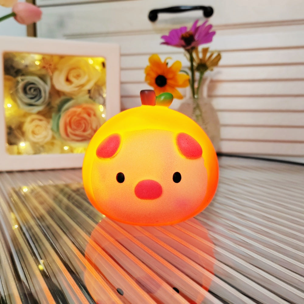 Cute Cartoon LED Night Lamp Toy for Kids