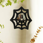 Wooden Crystal Wall Mounted Storage Rack – Decorative Organizer